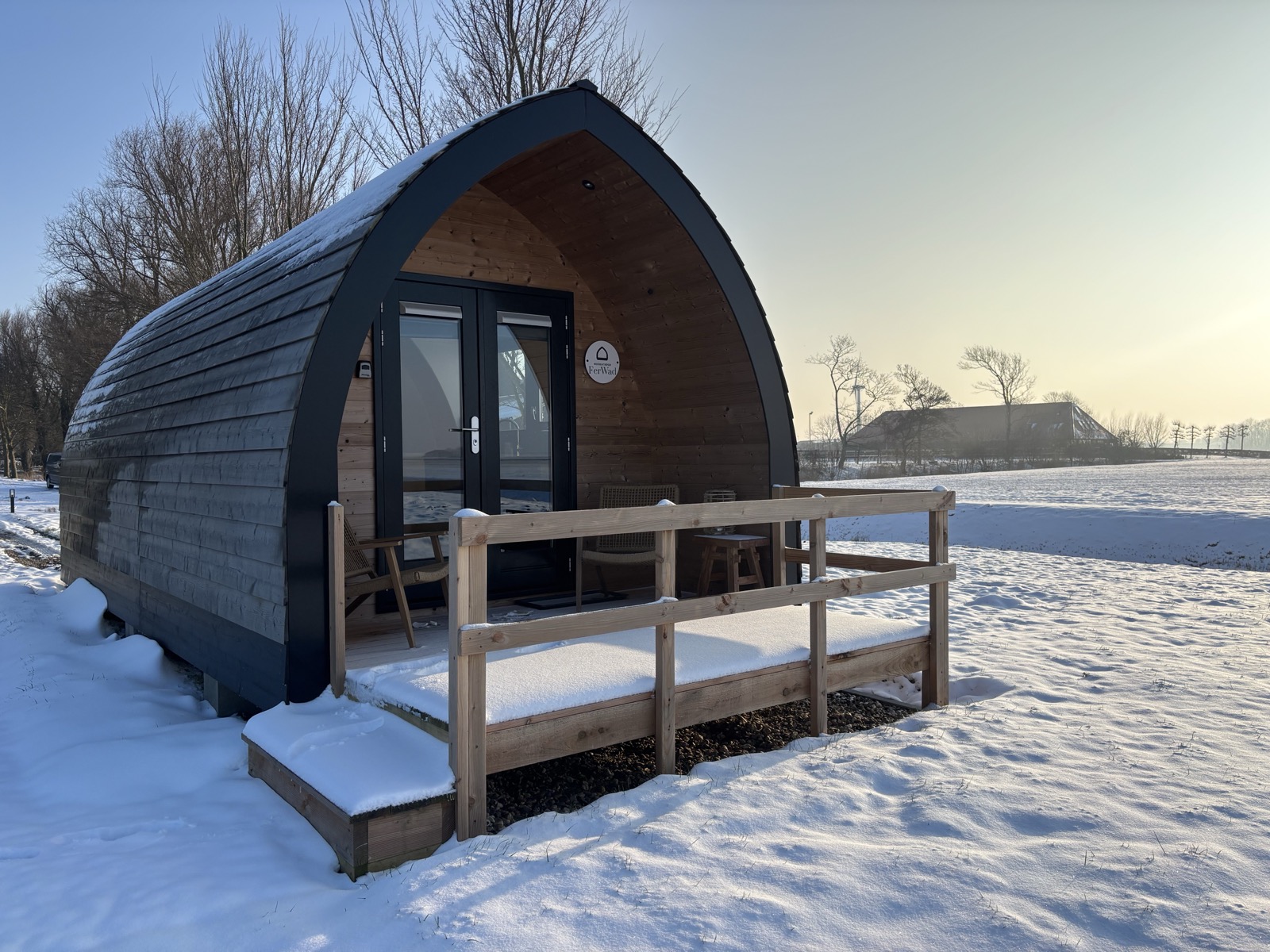 Voorkant Pod winter